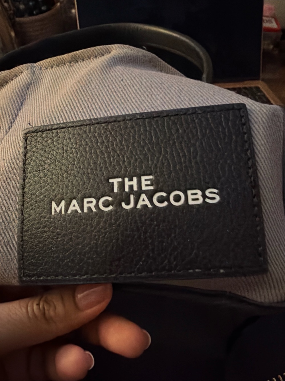 Marc Jacobs Black Large Tote Bag Leather Tote - Picture 8 of 9